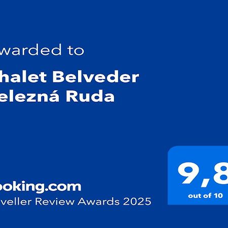 Chalet Belveder Zelezna Ruda Martina ภายนอก รูปภาพ
